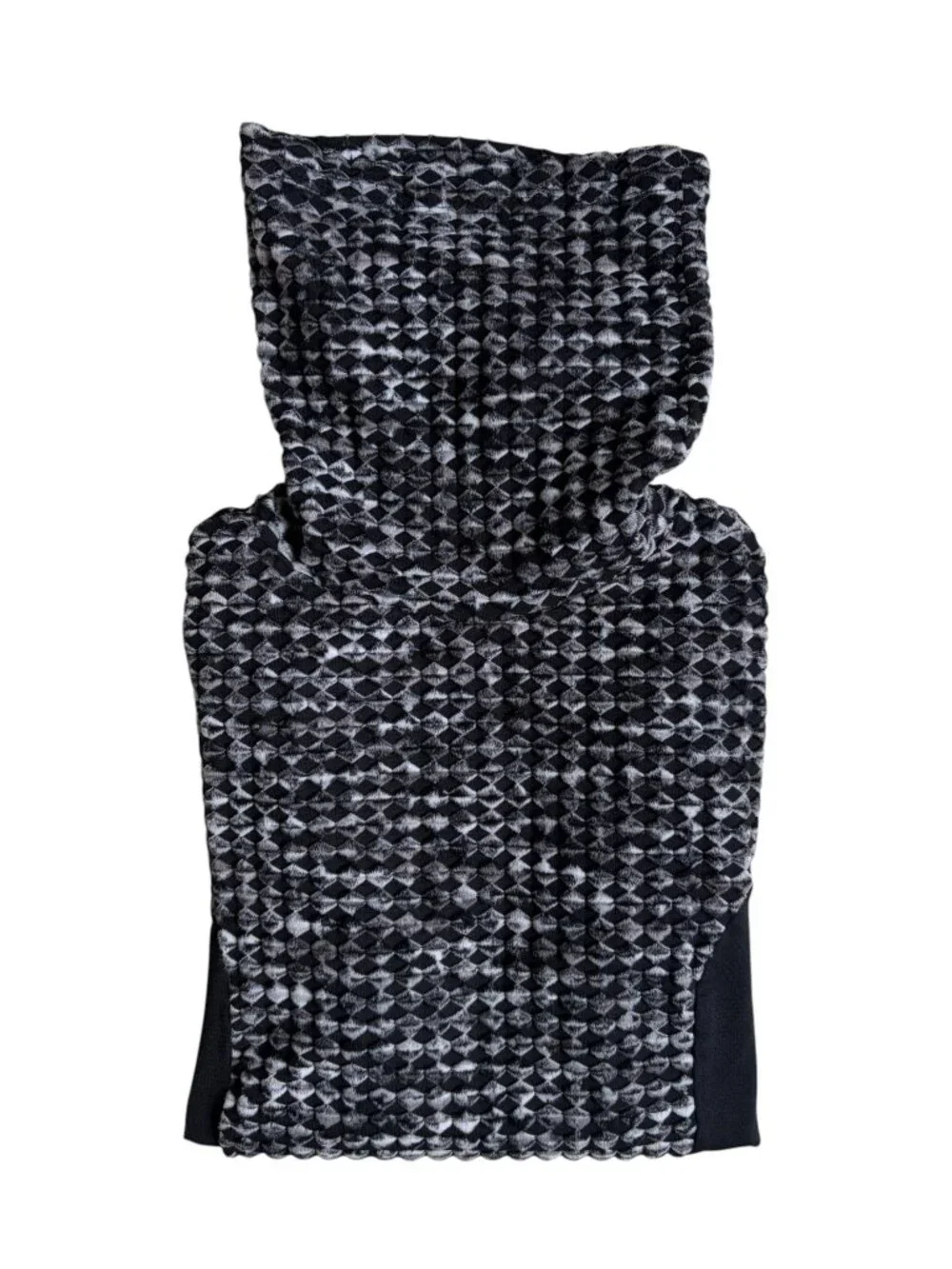 Nike Pro Hyperwarm Long Sleeve Training Top (Black & White) - Small